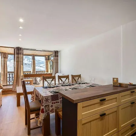 In And Out Bright Alpine Flat With Mountain View * Val Thorens